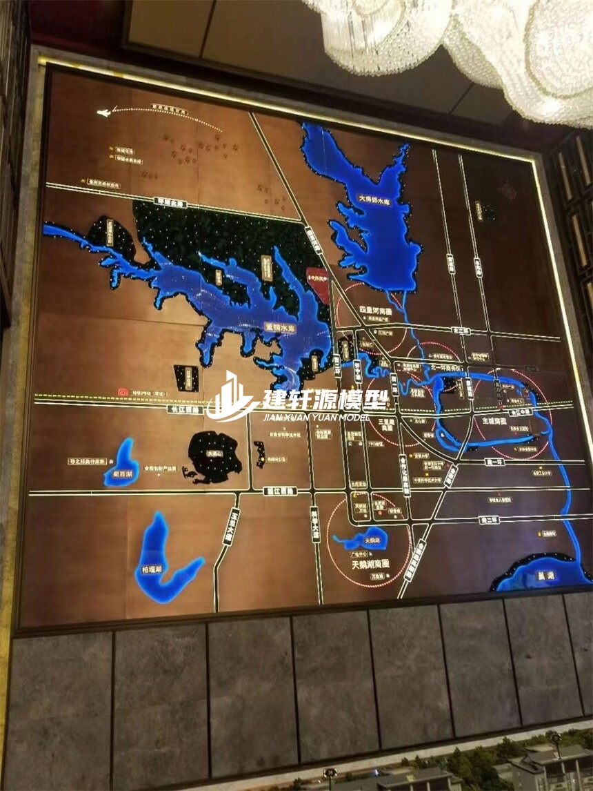 富锦区域壁挂模型制作