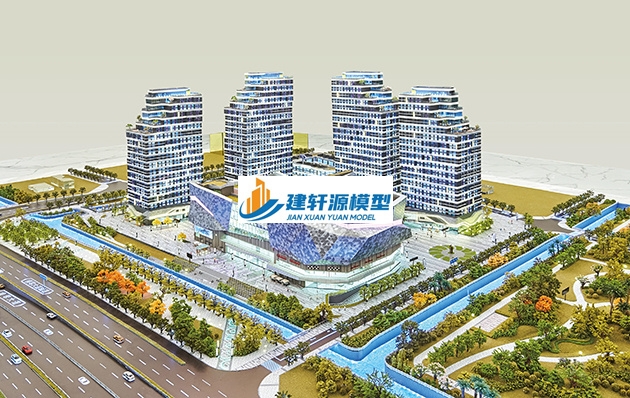 富锦智慧城模型