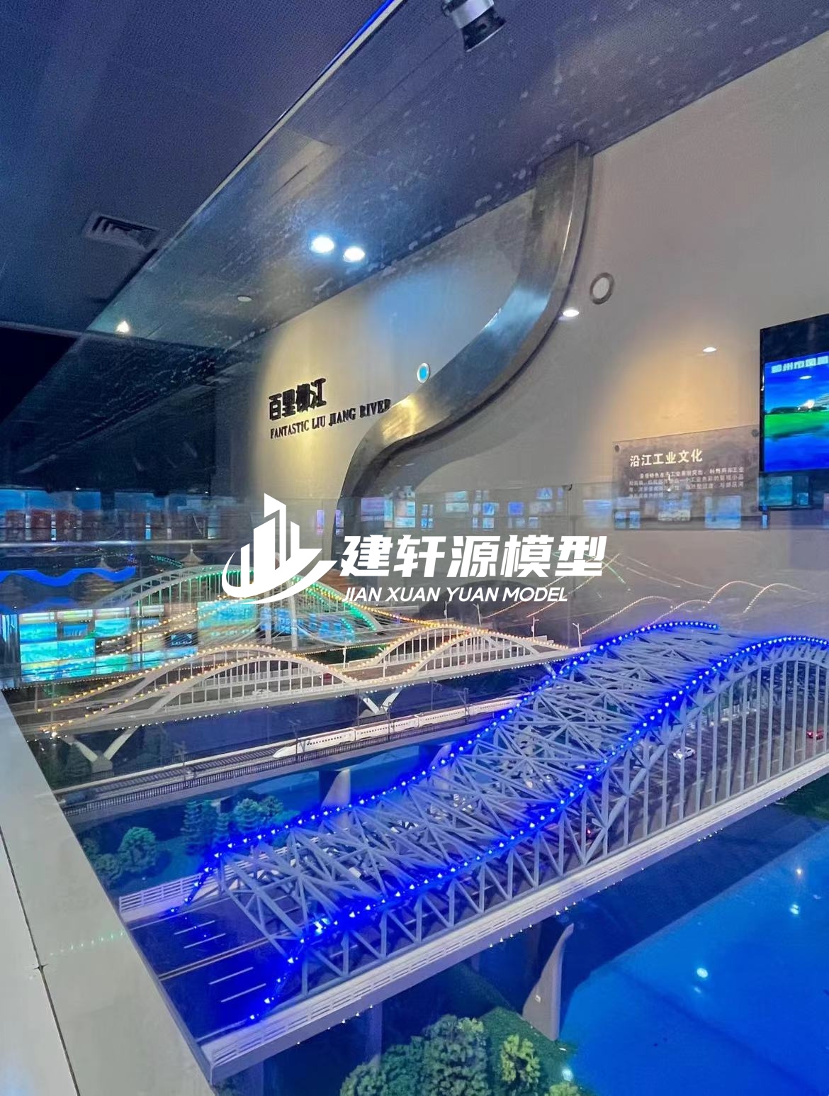 富锦桥梁模型制作