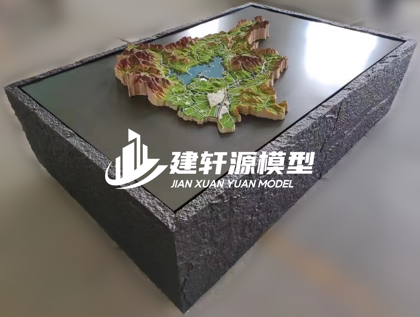 富锦地貌模型制作