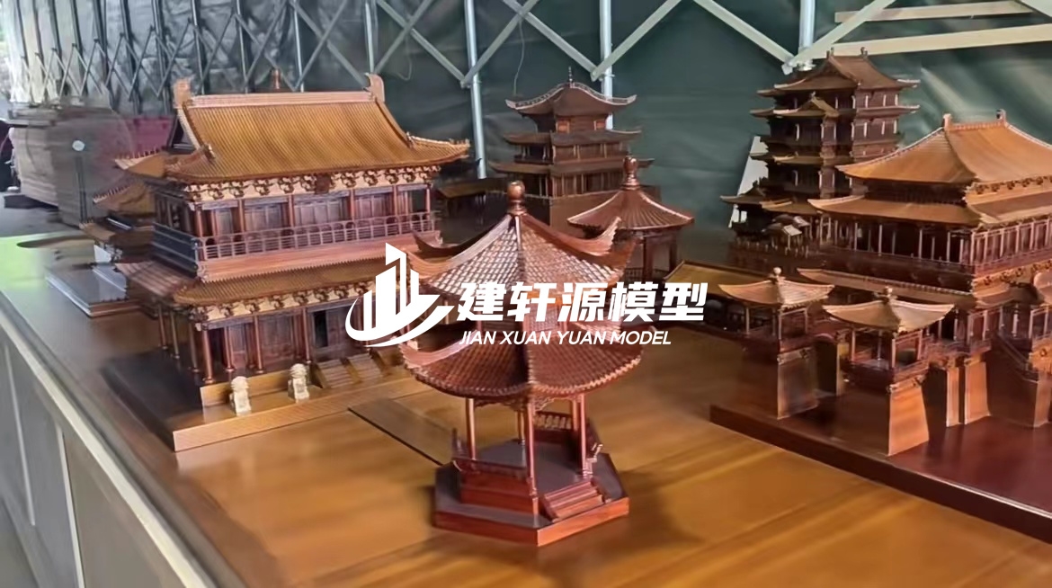 富锦古建模型制作