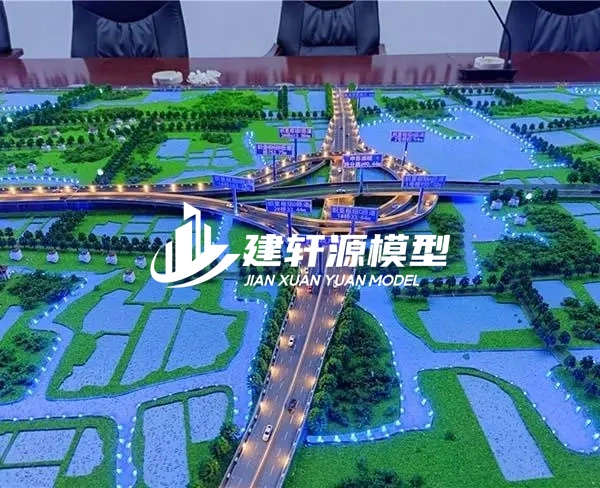 富锦高速公路沙盘定制