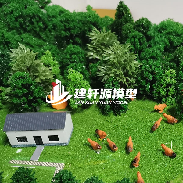 富锦智慧农场沙盘模型生产